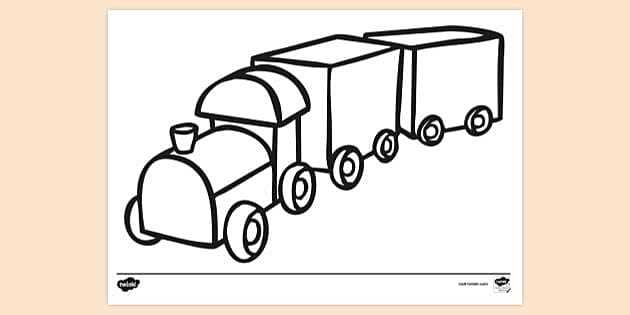 printable train images