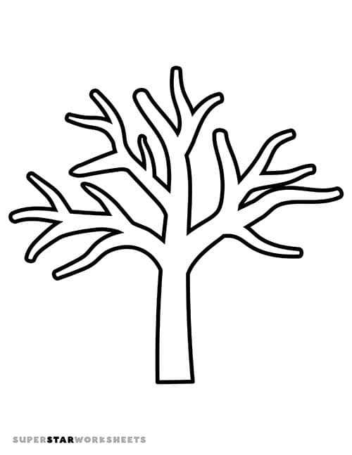 printable tree craft