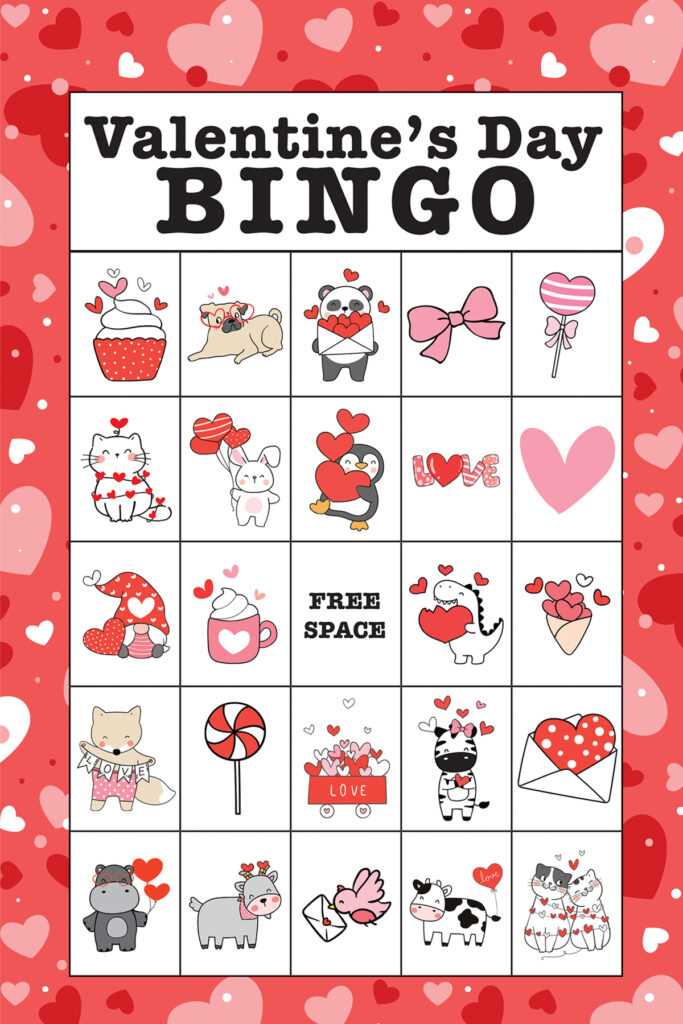 printable valentines day bingo printable valentines day bingo
