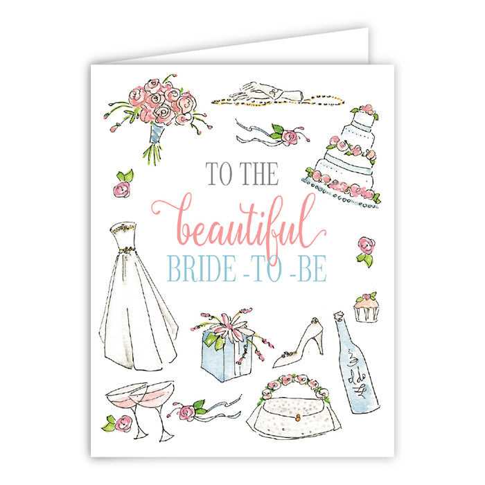 printable wedding shower card
