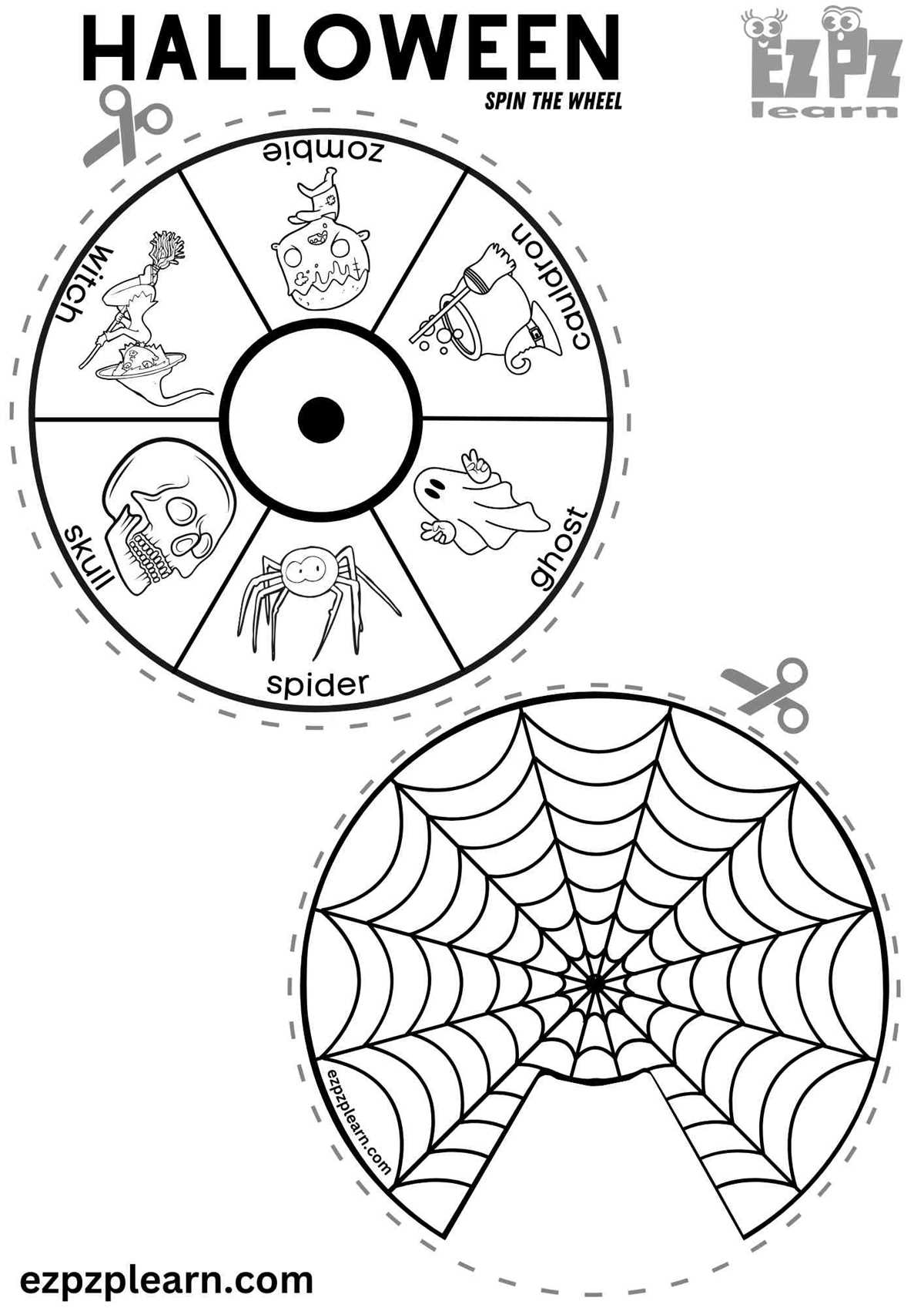 printable wheel spinner
