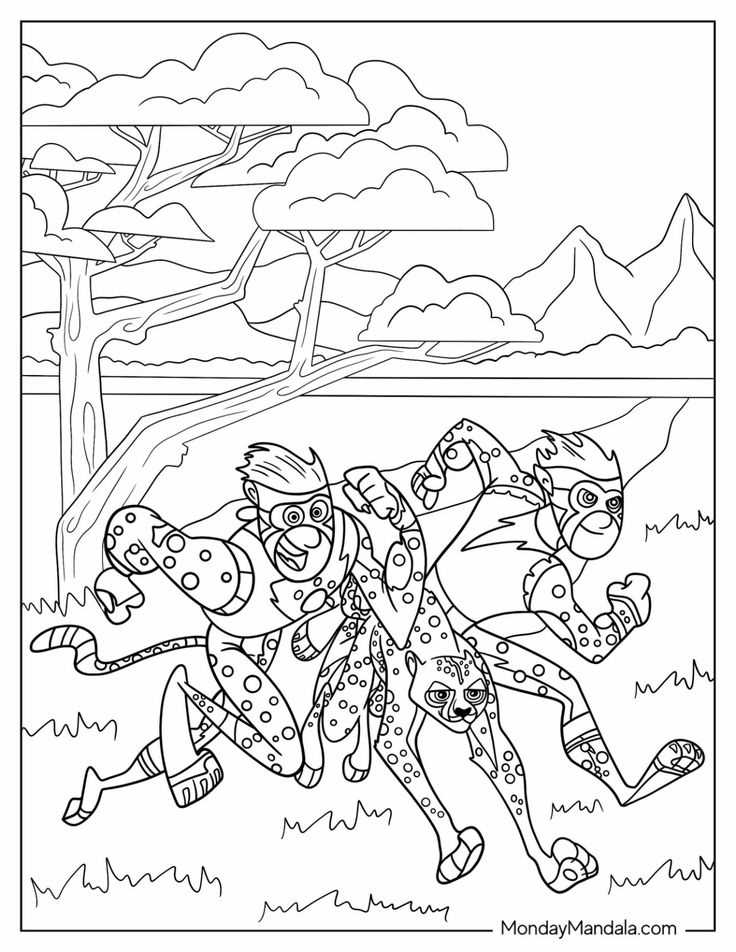 printable wild kratts