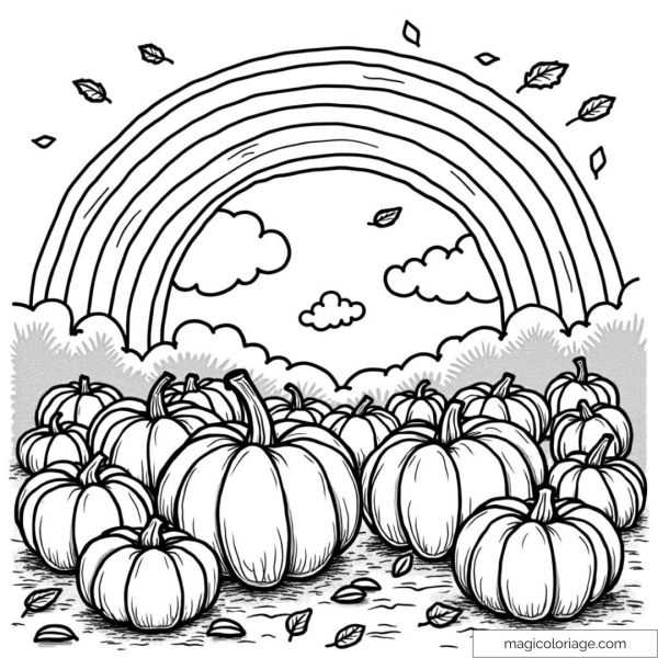 rainbow coloring sheets printable