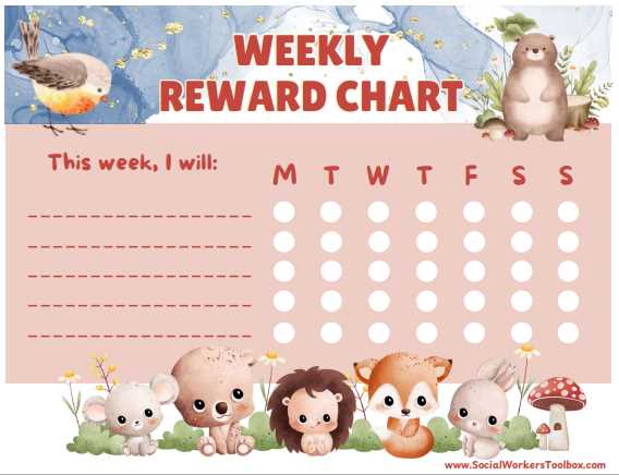 reward charts printable