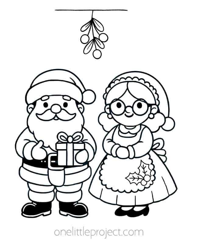 santa claus printables free