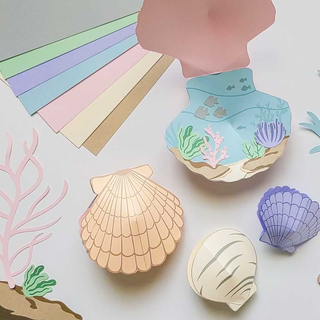 seashell printable template seashell printable template
