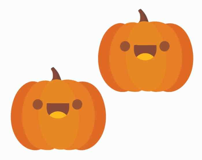 small pumpkin printable