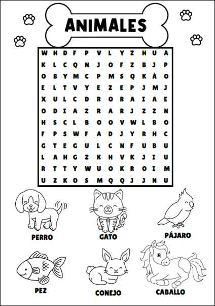spanish word searches printable spanish word searches printable