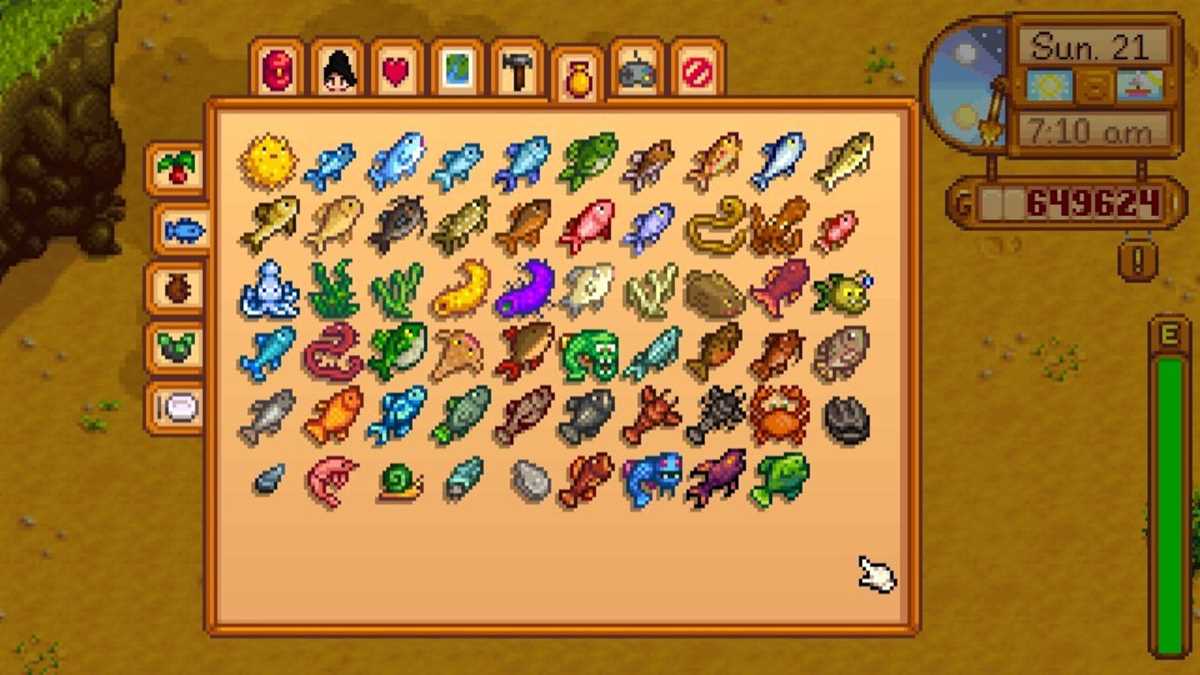 stardew valley printable guide