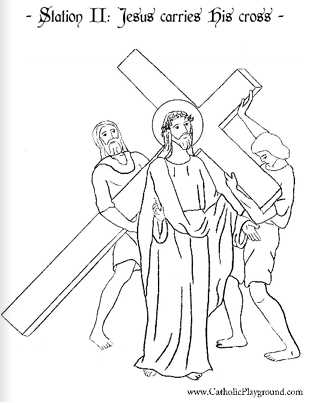 stations of the cross for kids printable