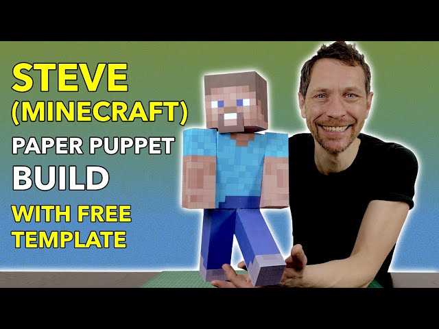 steve minecraft printable steve minecraft printable