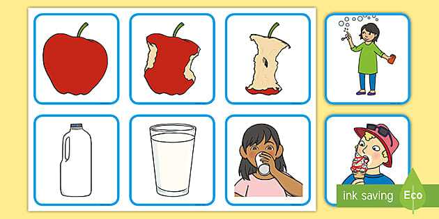 story sequencing pictures printables