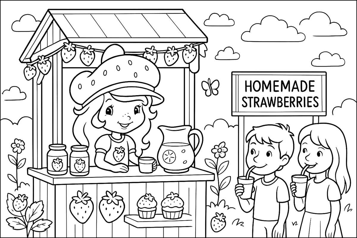 strawberry shortcake printables
