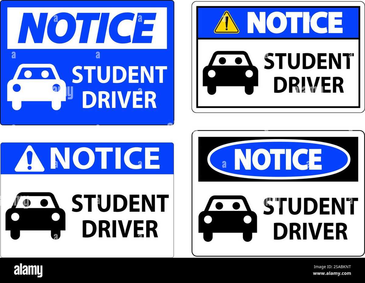 student driver sign printable