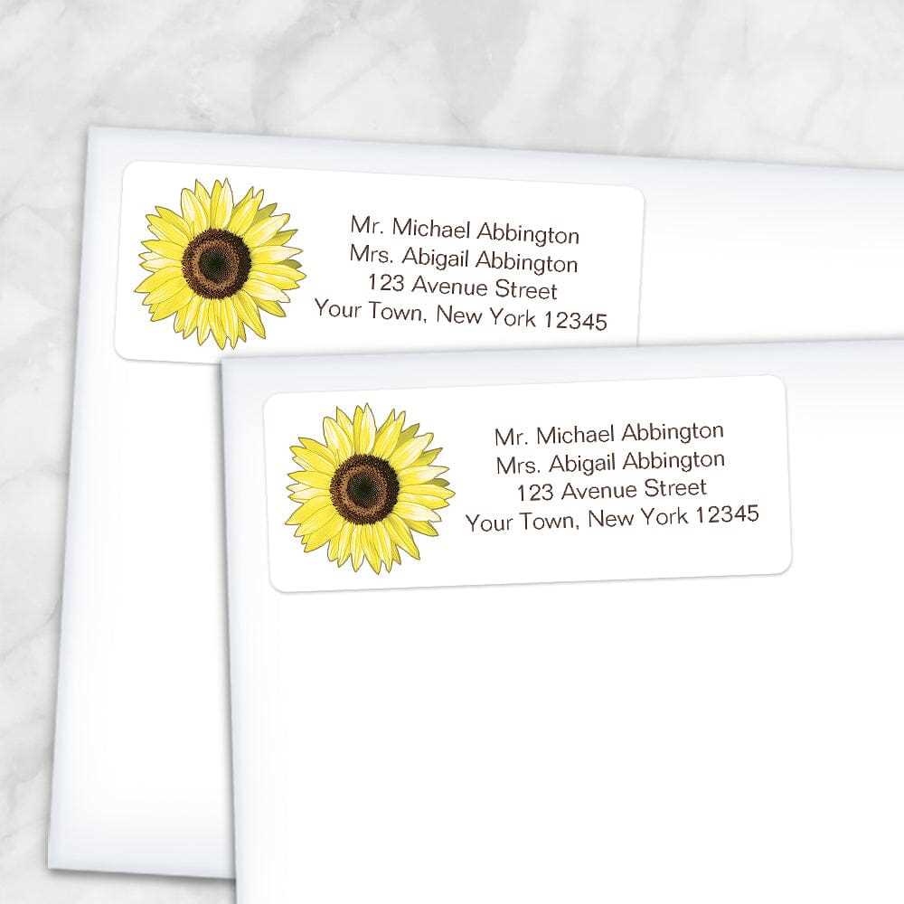 sunflower printable template