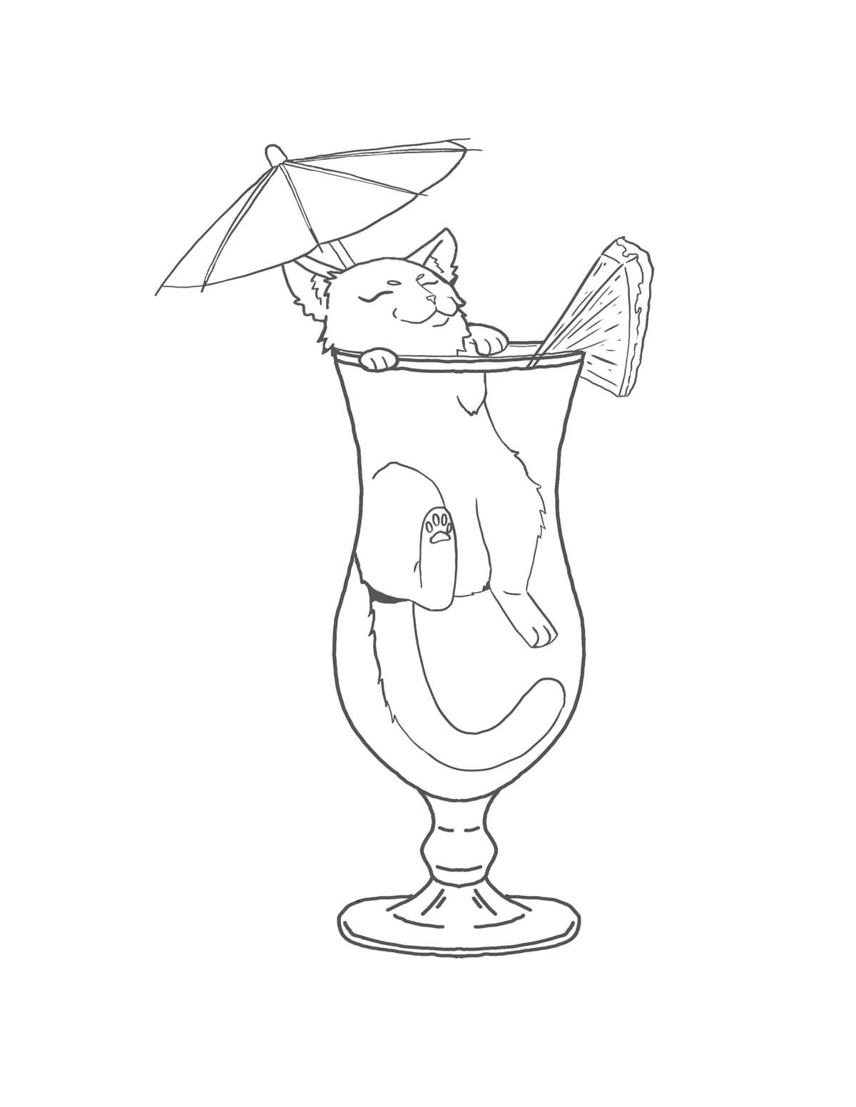 tails printable coloring pages