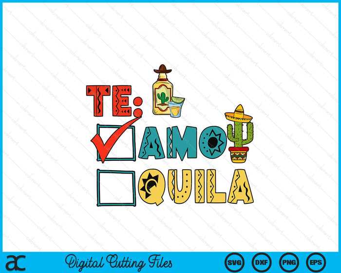 te amo printable