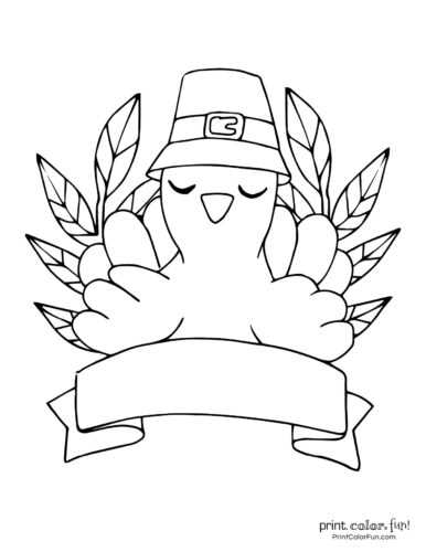 thanksgiving printable coloring pages free