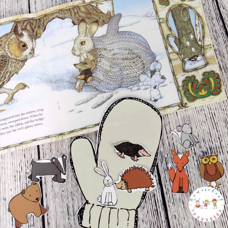 the mitten printables