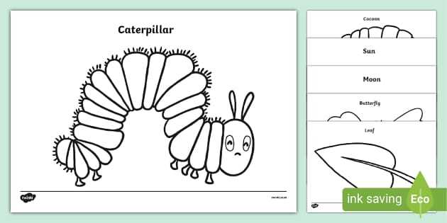 the very hungry caterpillar free printables