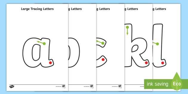 tracing letters printable free