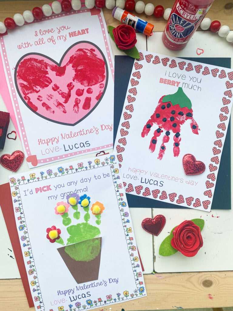 valentines day crafts for kids printable