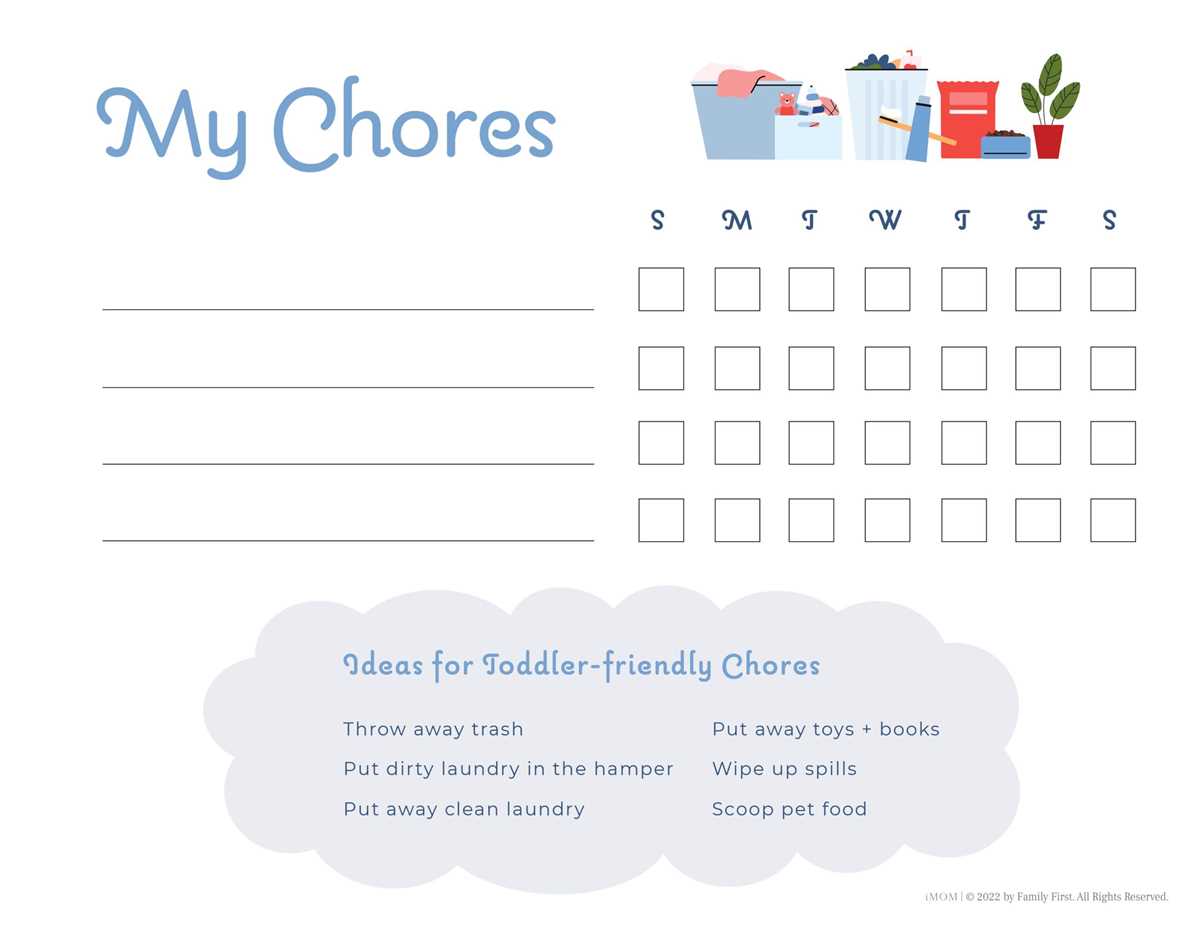 weekly chart printable