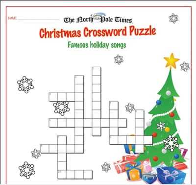 xmas worksheets printable