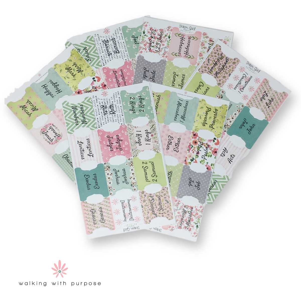 bible tabs printable