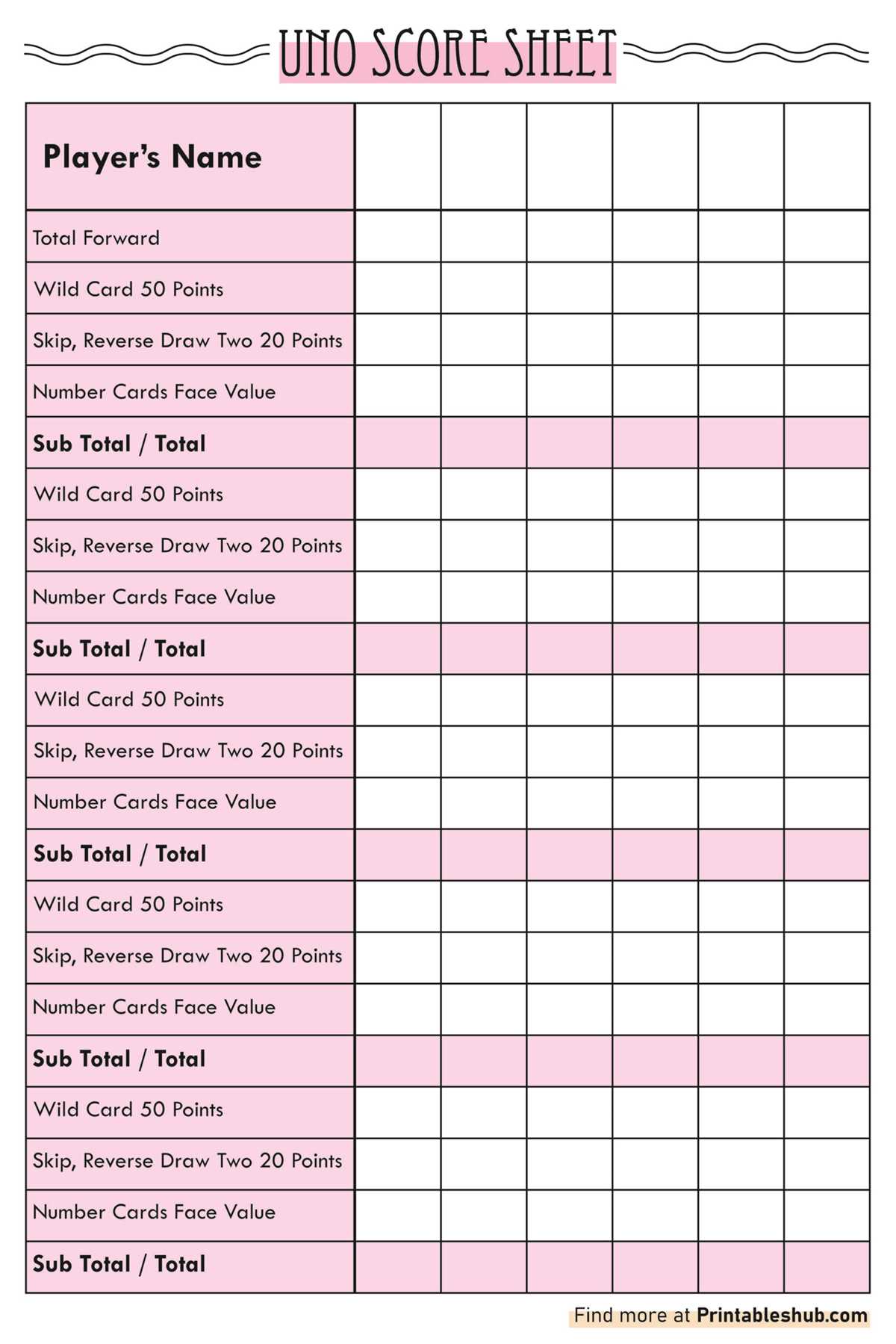 printable large bowling score sheet