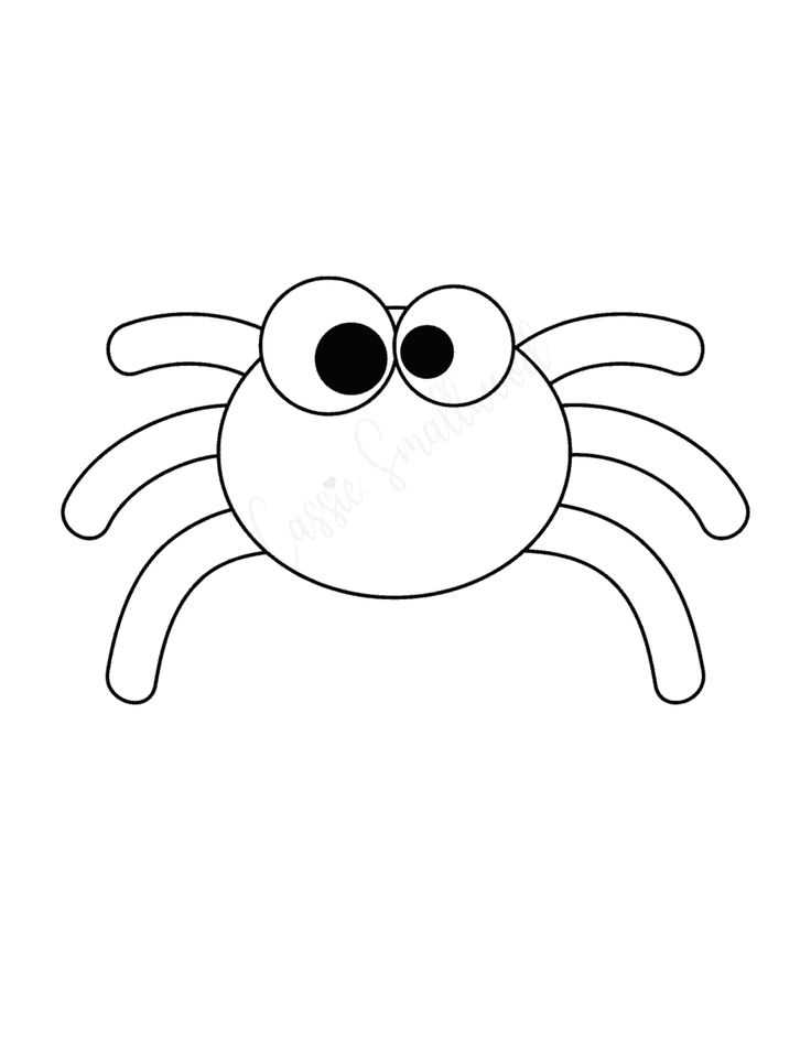 free printable spider craft template free printable spider craft template