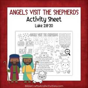 printable christmas story for sunday school