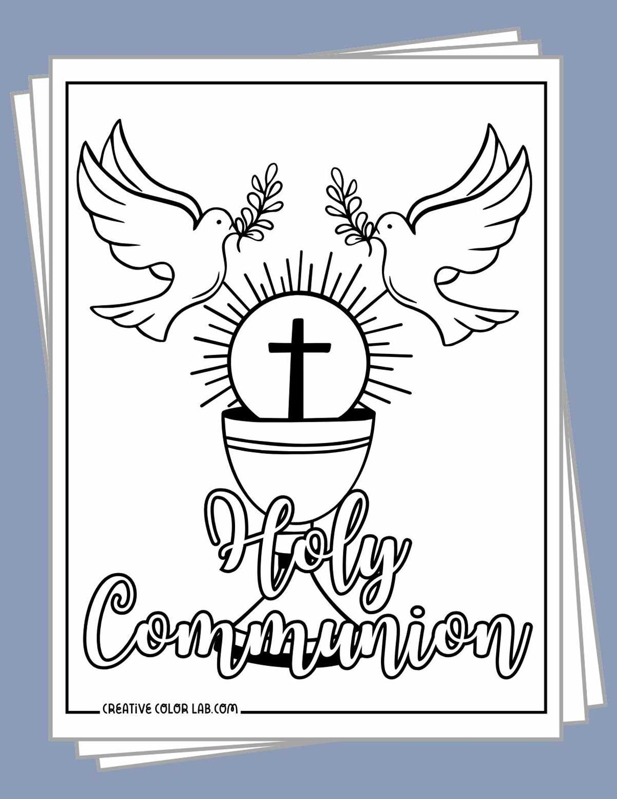 first communion printables free