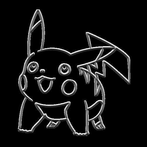 pikachu pumpkin stencil printable