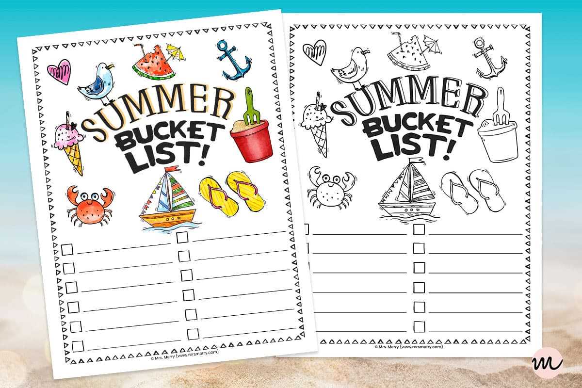 printable bucket list printable bucket list