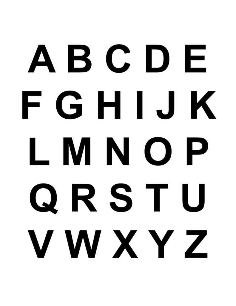 alphabet sheet printable alphabet sheet printable