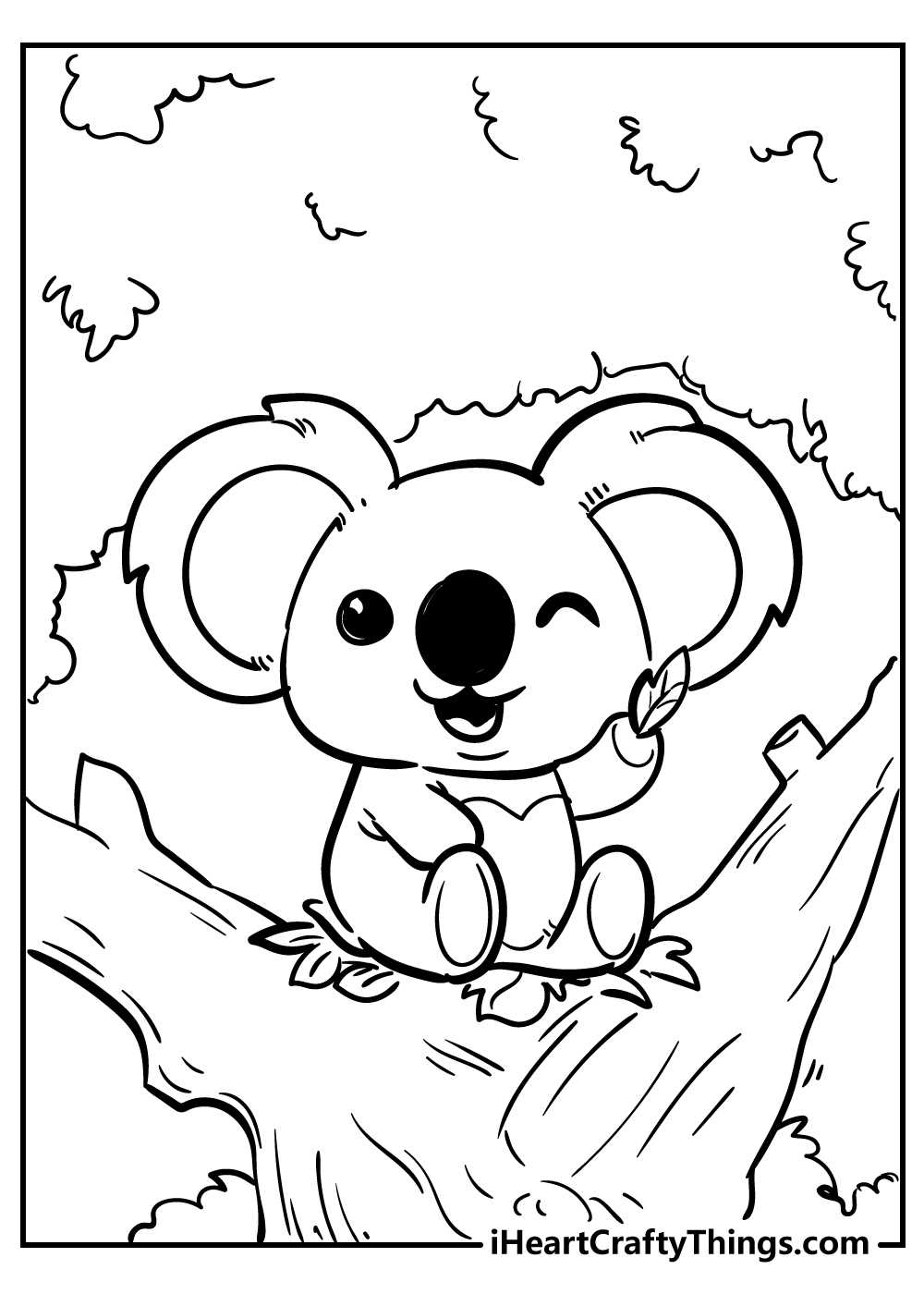 animal colouring printable