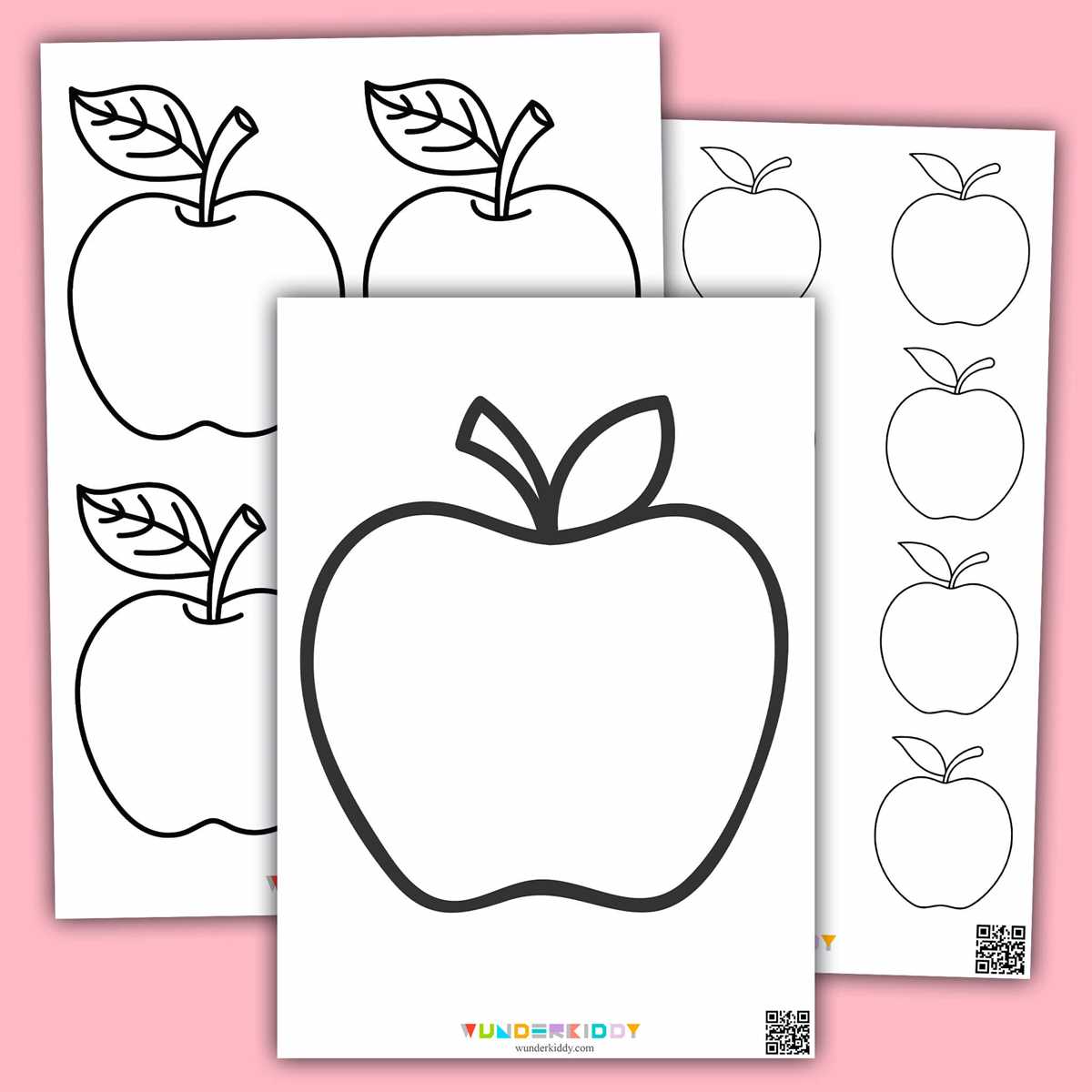 apple template printable apple template printable