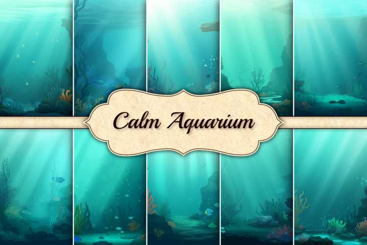 aquarium backgrounds printable