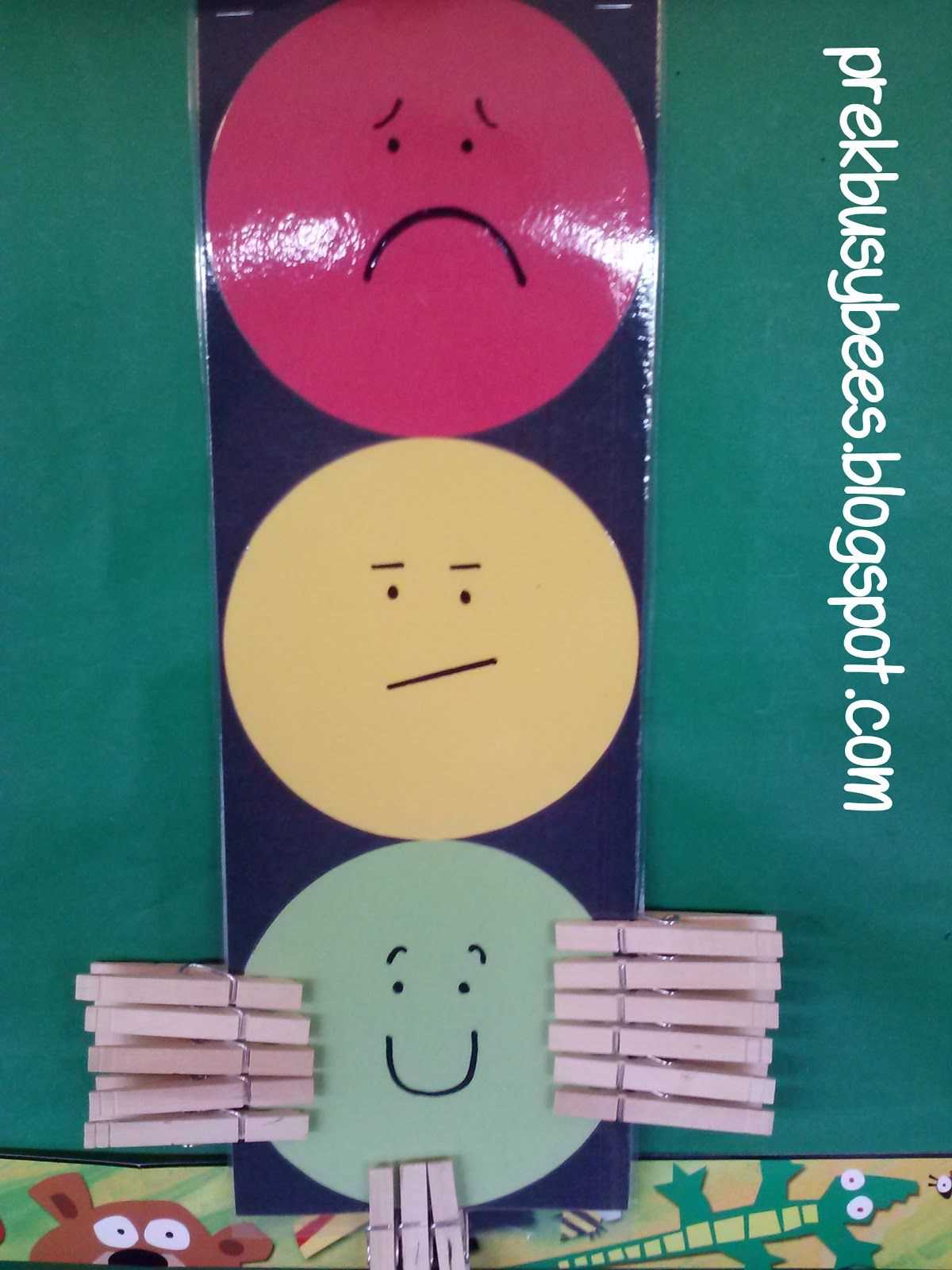 stop light behavior chart printable