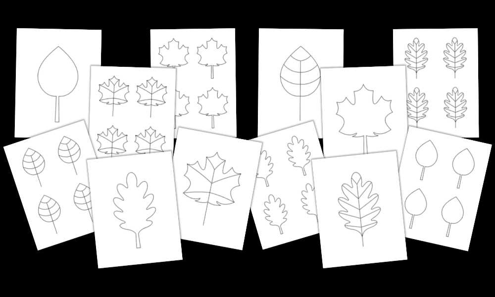 autumn stencils printable