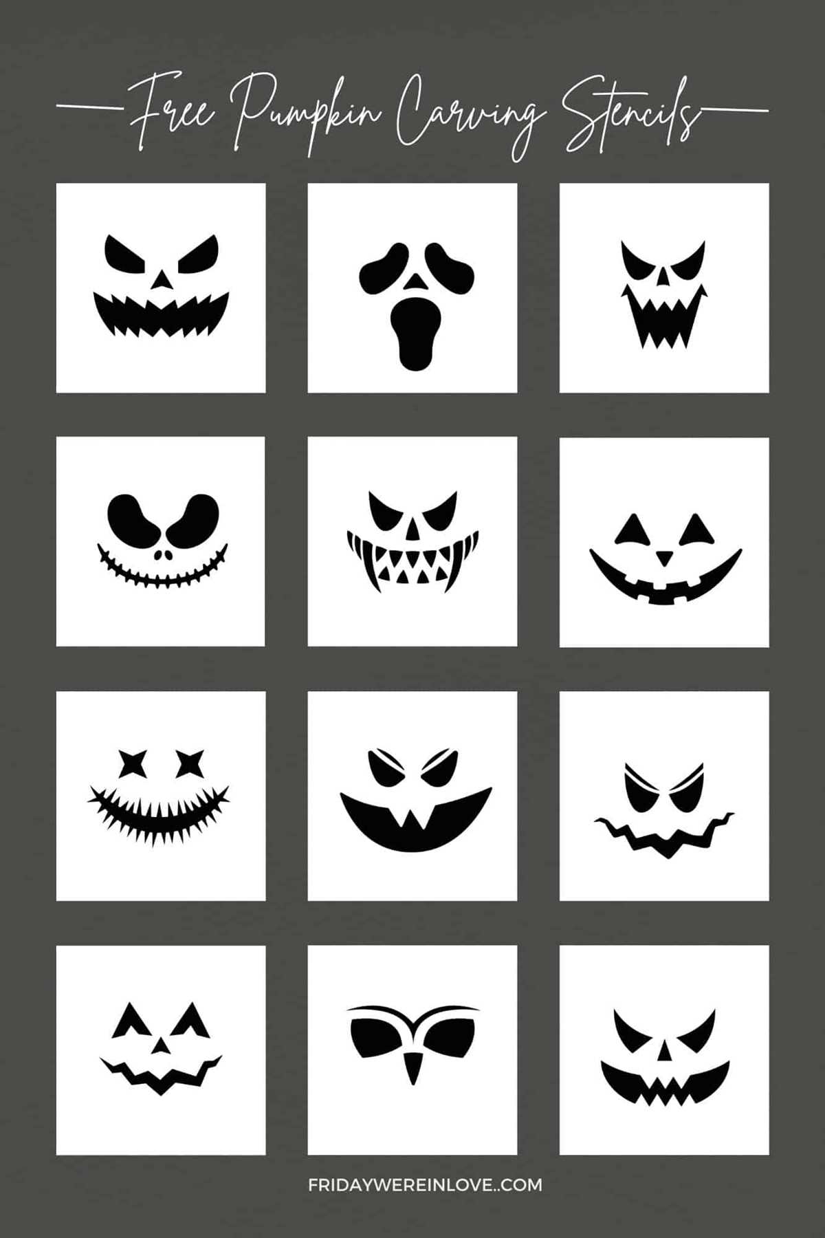 scary printable pumpkin carving templates scary printable pumpkin carving templates