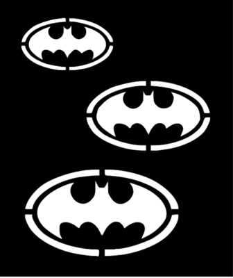 batman stencil printable
