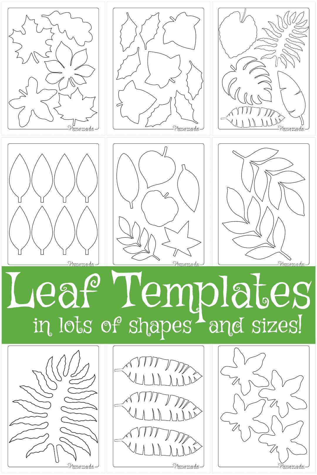 printable fall leaves pictures