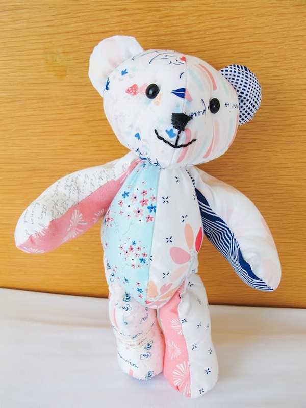 beginner printable teddy bear pattern