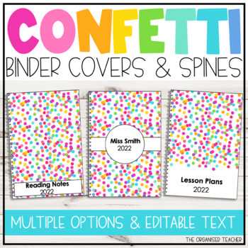 binder cover printables