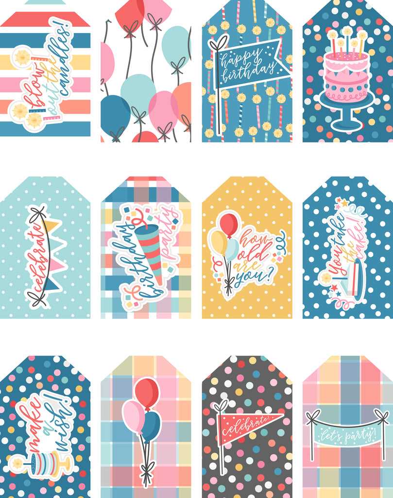 birthday gift labels printable