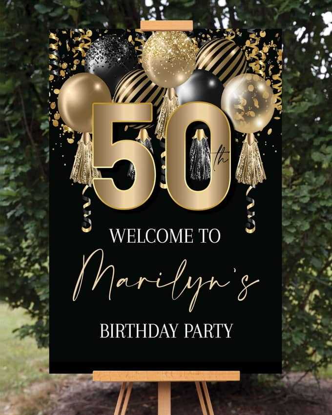birthday signs printable