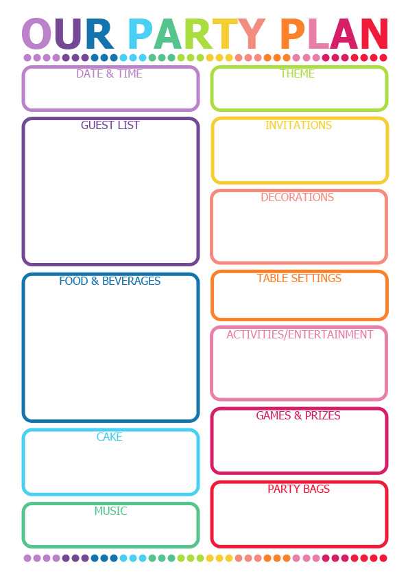 printable party decorations