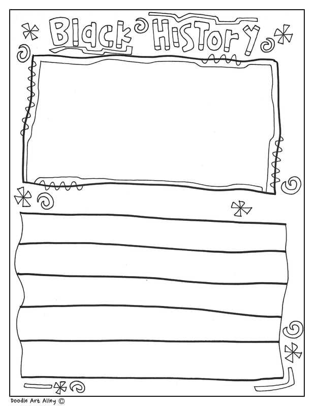 black history printables